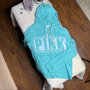 ✨2/$22 PINK Lightweight Zip Up
